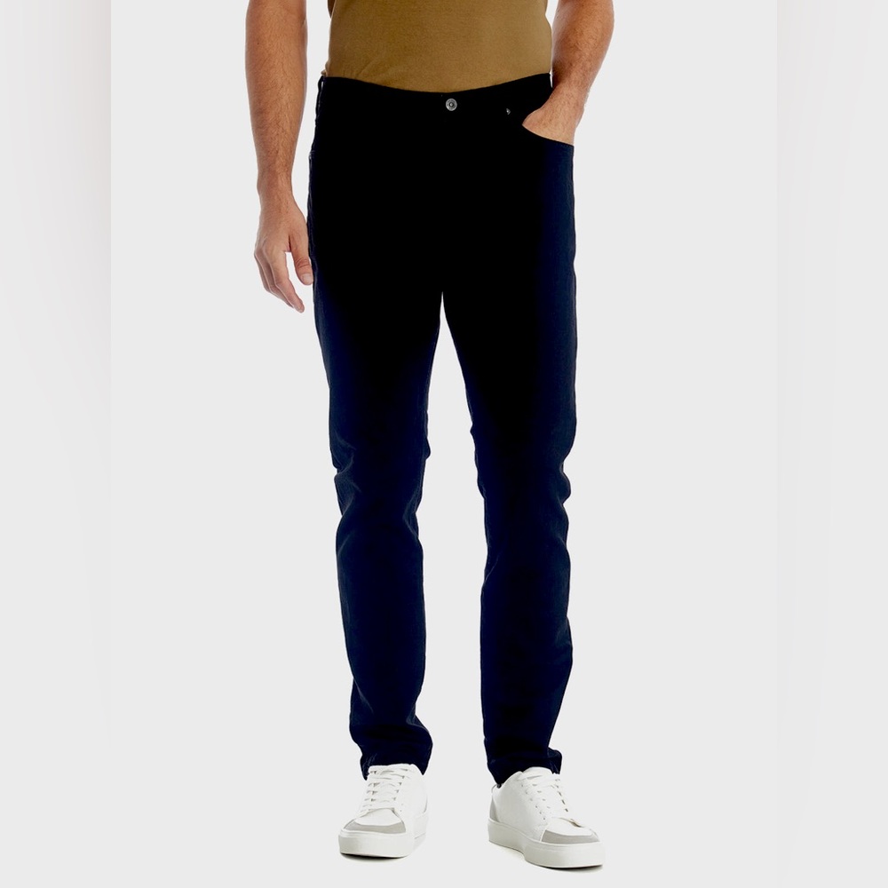 ERNEST SEWN Black Slim Fit Jeans